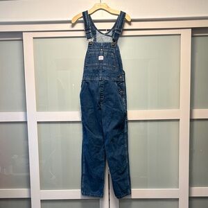 Key Classic Dark Blue Denim Overalls Women 4 Regular